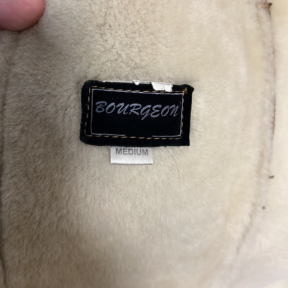 Vintage Shearling Coat – Real Lamb Suede Jacket - Picture 8 of 10